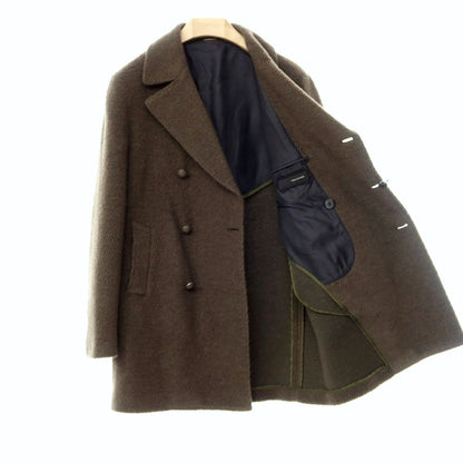【新品】タリアトーレ TAGLIATORE C-STEPHAN/J ダブルブレストコート
 オリーブカーキ【サイズ48】【GRN】【A/W】【状態ランクN】【メンズ】
【769888】 APD