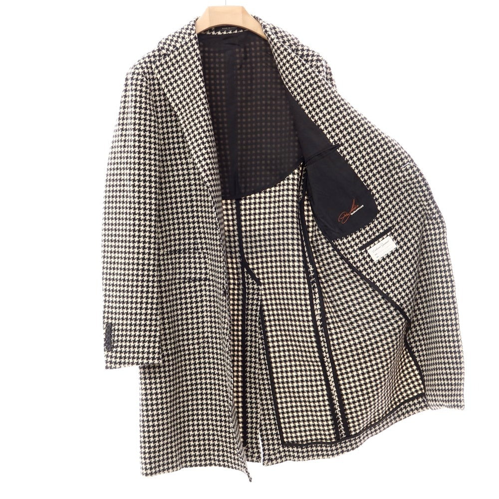 [New] Tagliatore Chesterfield coat
 
Black x Ivory [Size 48] [BLK] [A/W] [Condition Rank N] [Men&