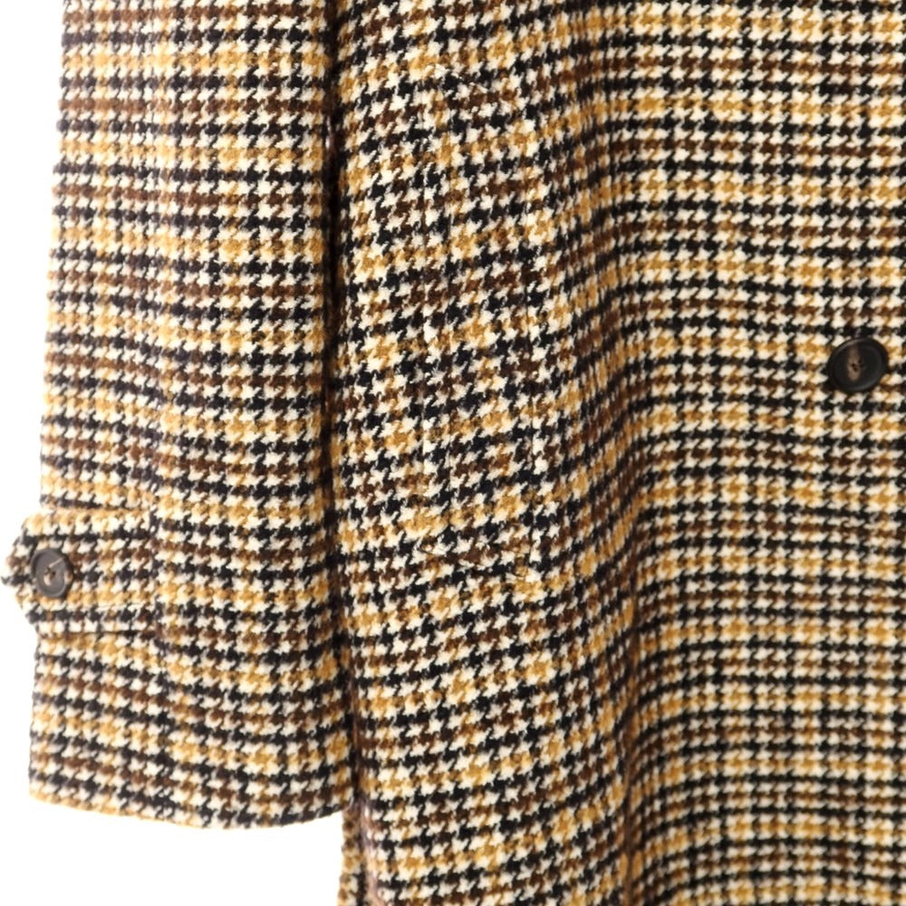 [New] Tagliatore LARS Balmacaan Coat
 Brown x Ivory [Size 48] [BRW] [A/W] [Condition Rank N] [Men&