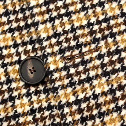 [New] Tagliatore LARS Balmacaan Coat
 Brown x Ivory [Size 48] [BRW] [A/W] [Condition Rank N] [Men&