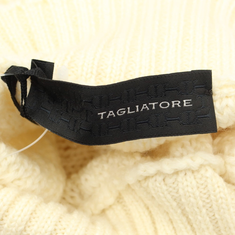 【新品】タリアトーレ TAGLIATORE プルオーバーニット
 アイボリー【サイズ48】【WHT】【A/W】【状態ランクN】【メンズ】
【769875】 APD