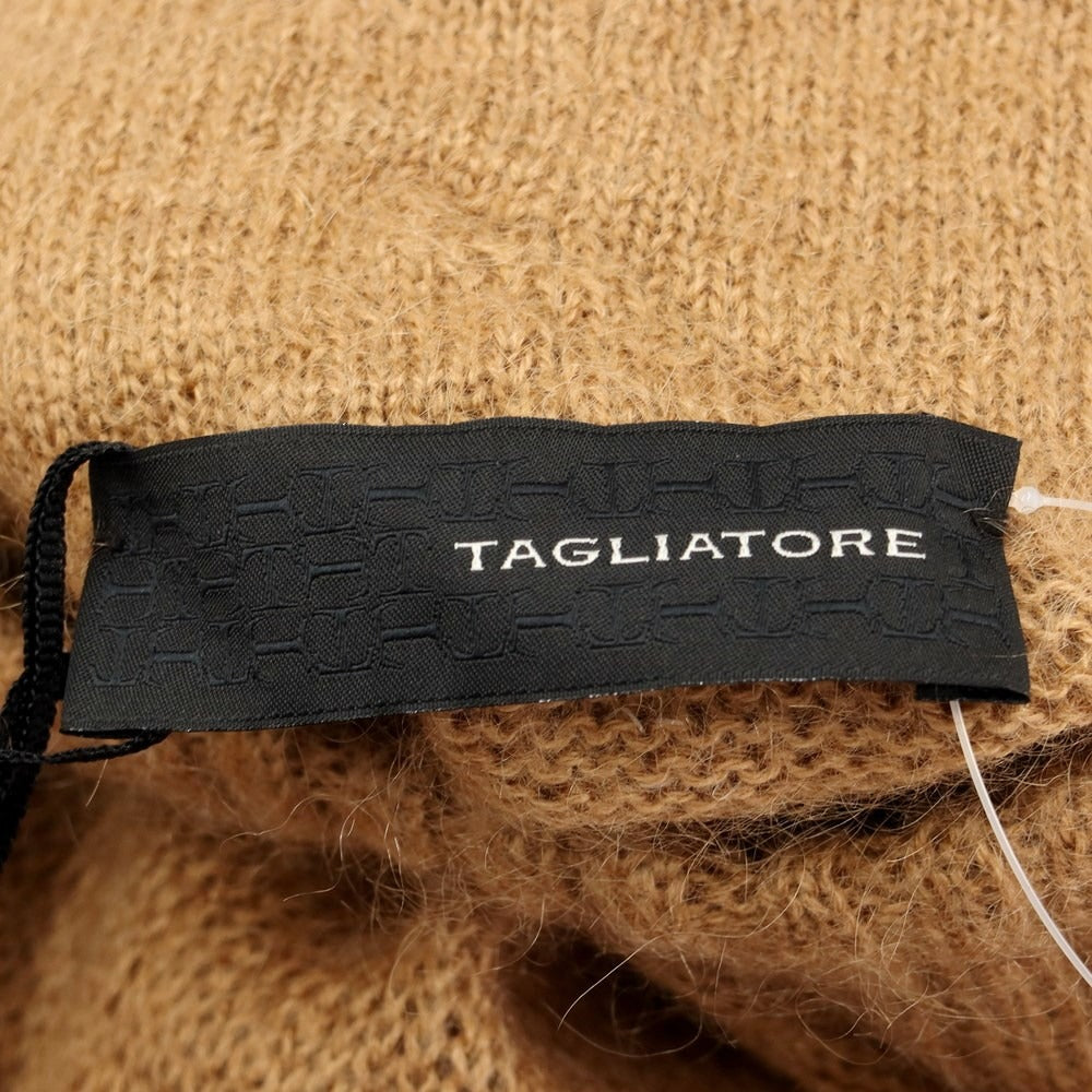 [New] TAGLIATORE Mohair Cotton High Neck Knit Light Brown [Size 48] [BRW] [A/W] [Condition Rank N] [Men&