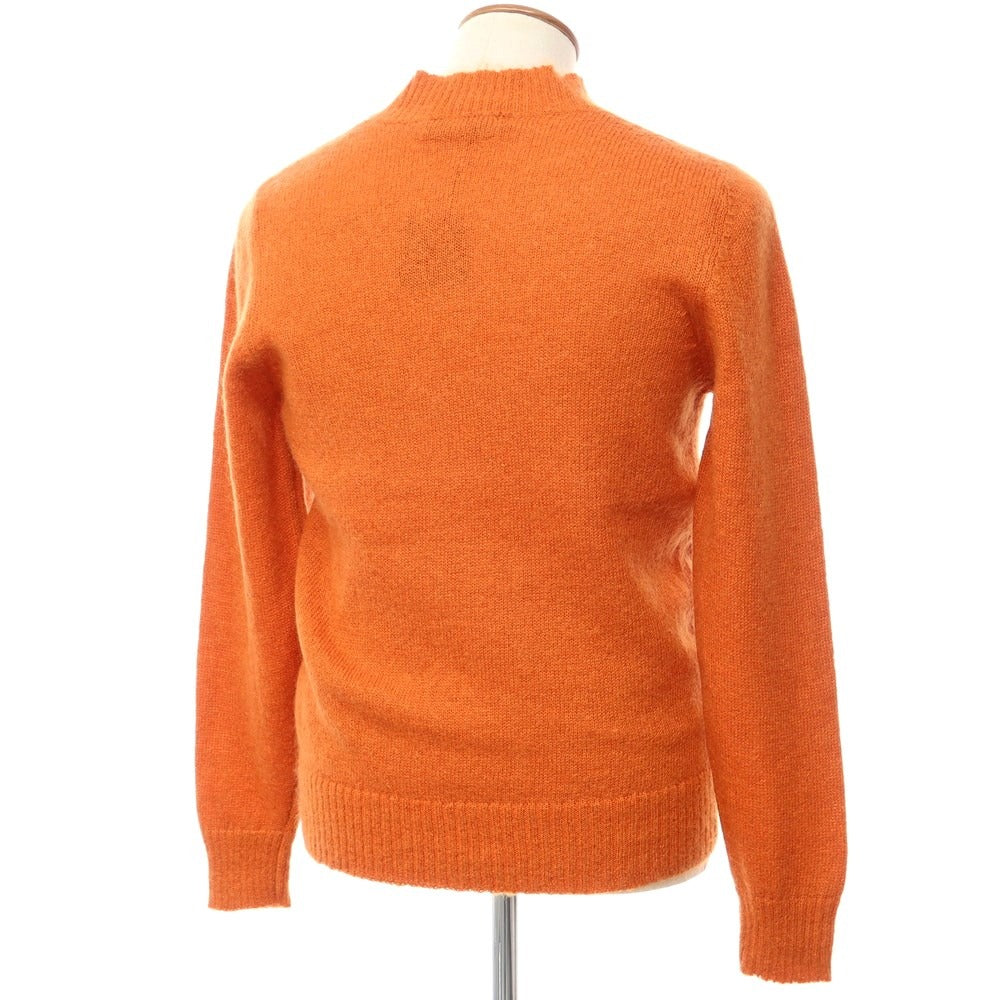 [New] TAGLIATORE Mohair Cotton V-neck Knit Orange [Size 48] [ORG] [A/W] [Condition Rank N] [Men&