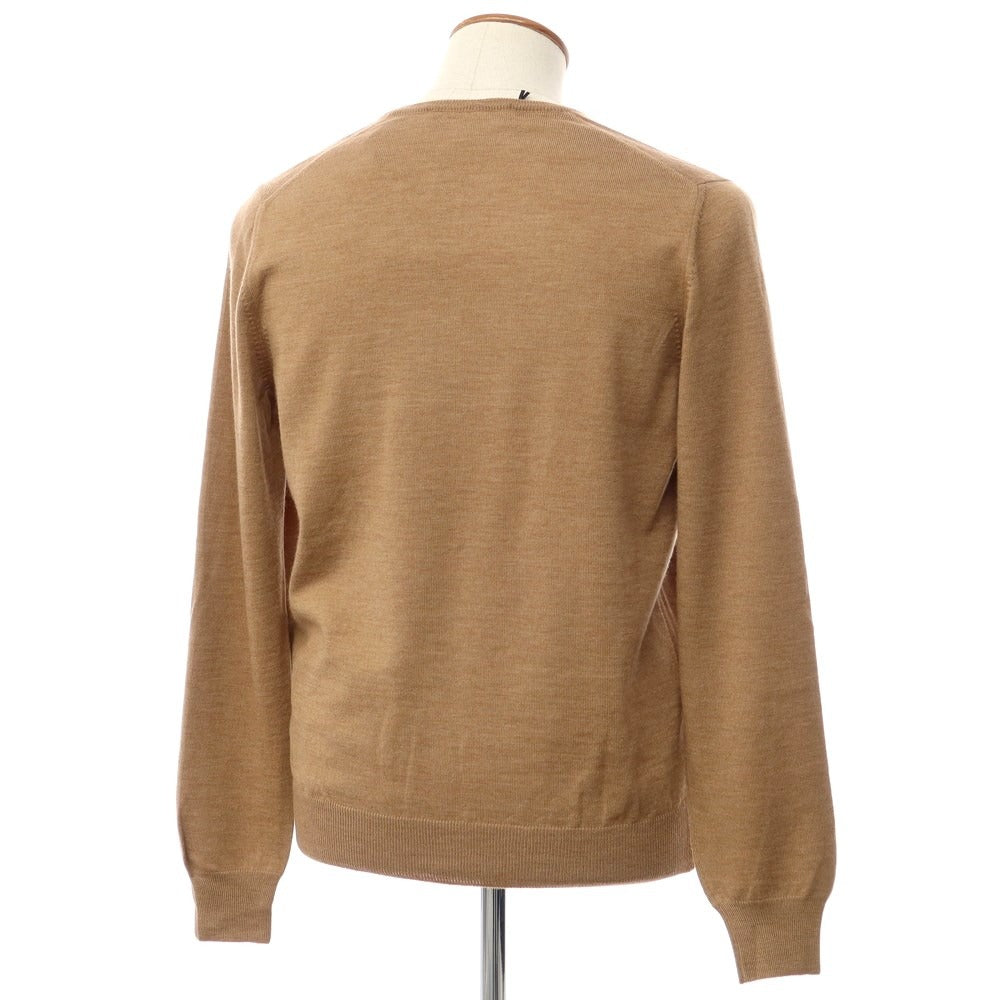 [New] TAGLIATORE pullover knit
 Brown beige [Size 50] [BRW] [A/W] [Condition Rank N] [Men&