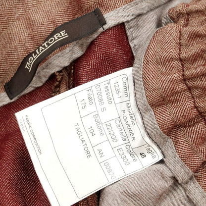 [New] TAGLIATORE casual slacks pants
 Red-brown [Size 48] [BRW] [A/W] [Condition Rank N] [Men&