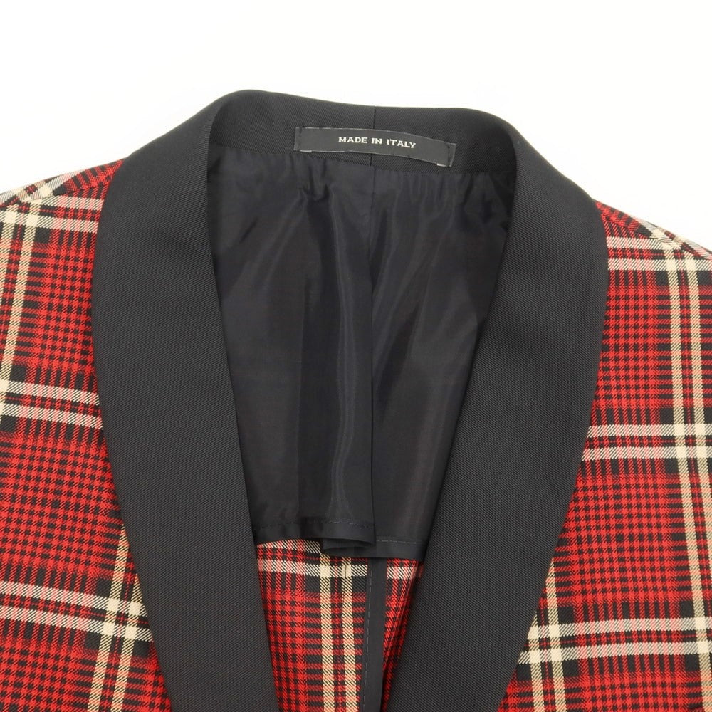 新品】タリアトーレ TAGLIATORE タキシードジャケット レッドx 新品】タリアトーレ TAGLIATORE タキシードジャケット レッドx