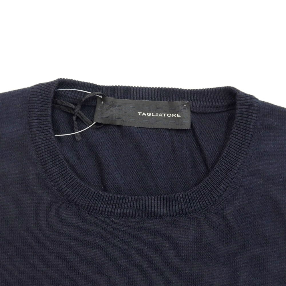 [New] TAGLIATORE pullover knit
 Dark Navy [Size 50] [NVY] [S/S] [Condition Rank N] [Men&
