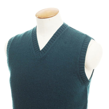 [New] SCAGLIONE knit vest
 Dark green [Size M] [GRN] [A/W] [Condition rank N] [Men&