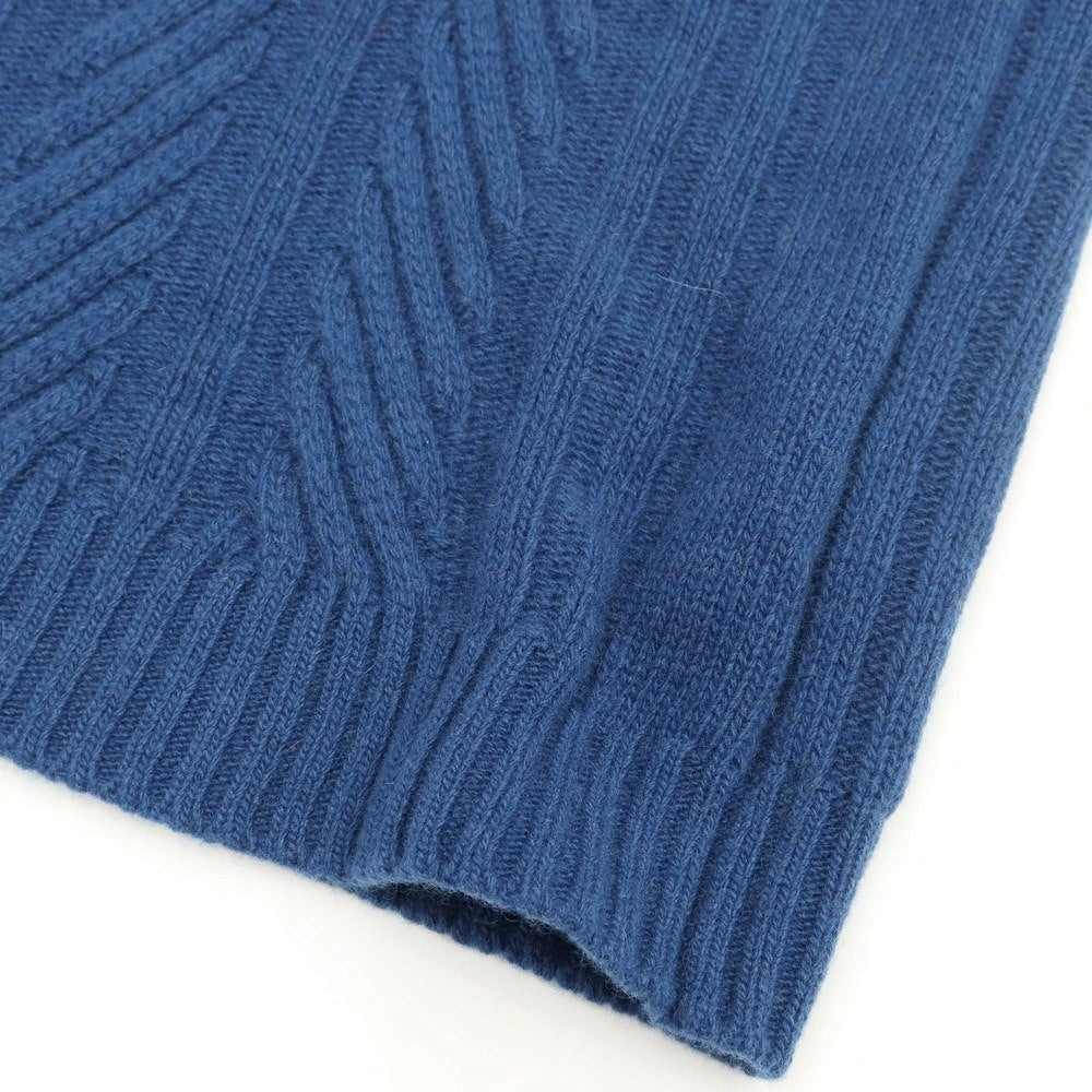 【新品】スカリオーネ SCAGLIONE ニットベスト
 ダークブルー【サイズM】【NVY】【A/W】【状態ランクN】【メンズ】
【769873】 APD