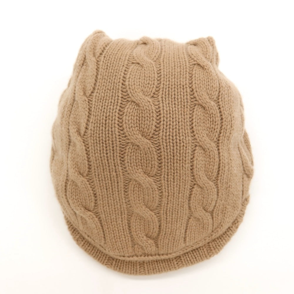 [New] FEDELI knit cap
 Brown beige [BRW] [A/W] [Condition rank N] [Men&