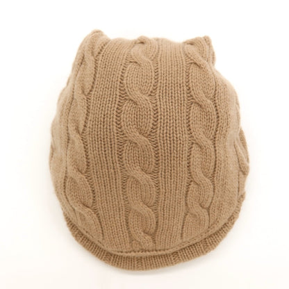[New] FEDELI knit cap
 Brown beige [BRW] [A/W] [Condition rank N] [Men&