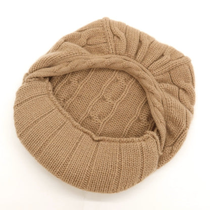 [New] FEDELI knit cap
 Brown beige [BRW] [A/W] [Condition rank N] [Men&