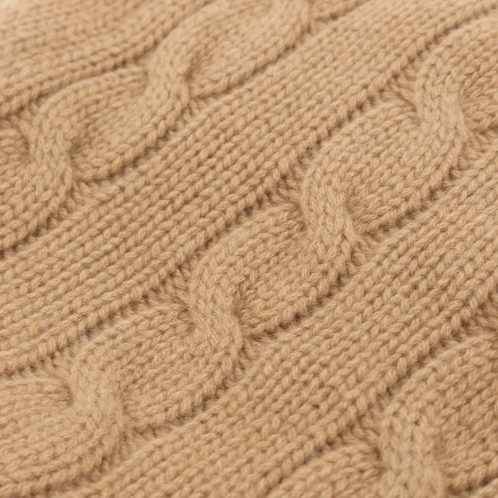 [New] FEDELI knit cap
 Brown beige [BRW] [A/W] [Condition rank N] [Men&