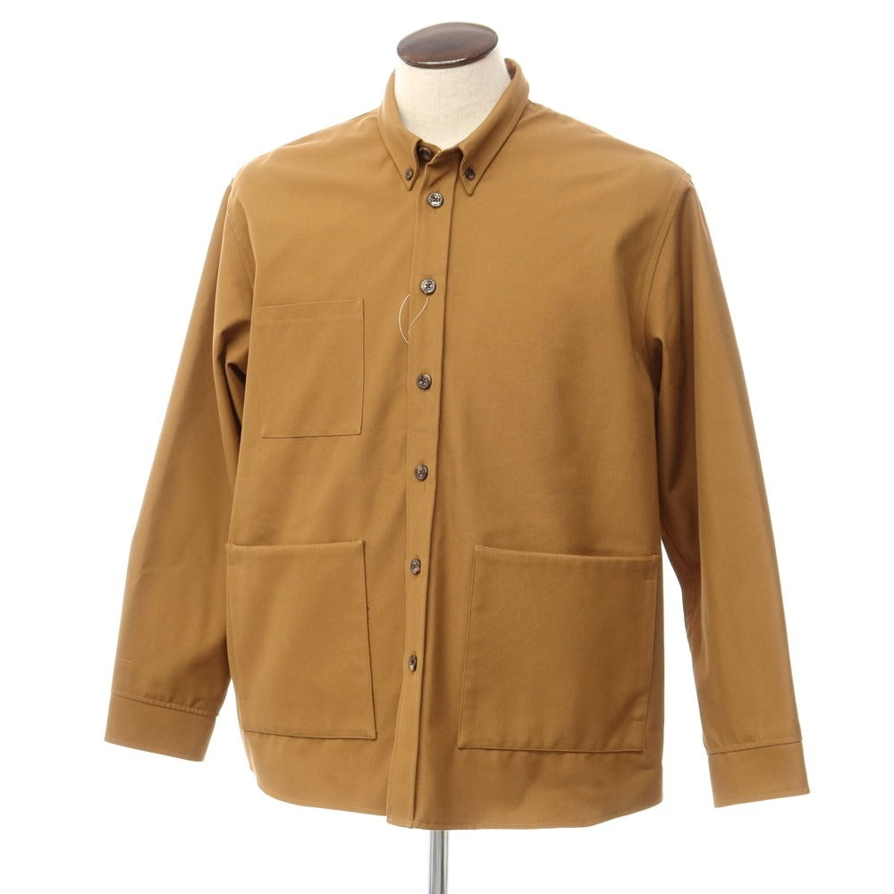 [New outlet] Bagutta casual shirts
 Brown [Size L] [BRW] [S/S/A/W] [Condition Rank N-] [Men&