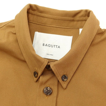 [New outlet] Bagutta casual shirts
 Brown [Size L] [BRW] [S/S/A/W] [Condition Rank N-] [Men&