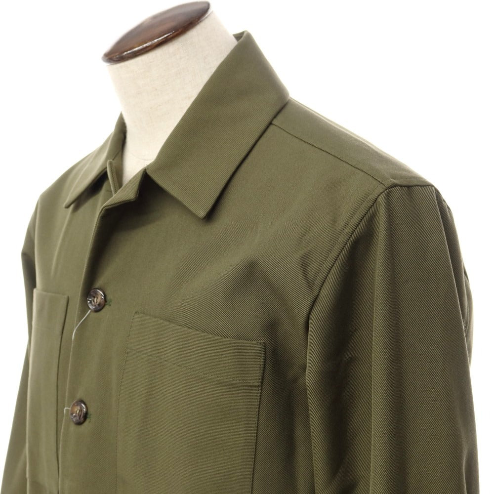 [New] Bagutta casual shirt
 Olive [Size 50] [GRN] [S/S/A/W] [Condition Rank N] [Men&