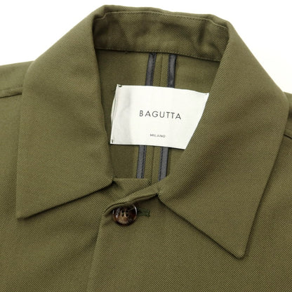 【新品】バグッタ Bagutta カジュアルシャツ
 オリーブ【サイズ50】【GRN】【S/S/A/W】【状態ランクN】【メンズ】
【769591】 CPD