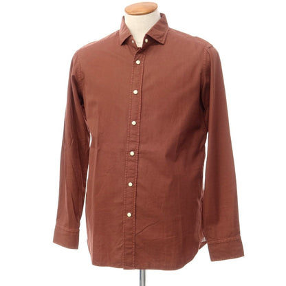 [New] Bagutta casual shirt
 Reddish brown [Size 40] [BRW] [S/S/A/W] [Condition Rank N] [Men&