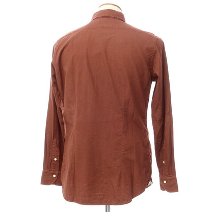 [New] Bagutta casual shirt
 Reddish brown [Size 40] [BRW] [S/S/A/W] [Condition Rank N] [Men&