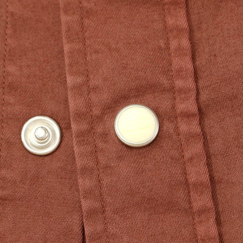 [New] Bagutta casual shirt
 Reddish brown [Size 40] [BRW] [S/S/A/W] [Condition Rank N] [Men&