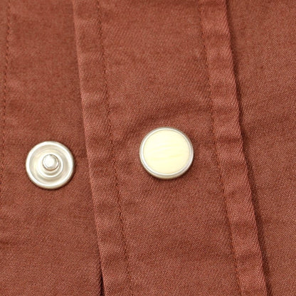 [New] Bagutta casual shirt
 Reddish brown [Size 40] [BRW] [S/S/A/W] [Condition Rank N] [Men&