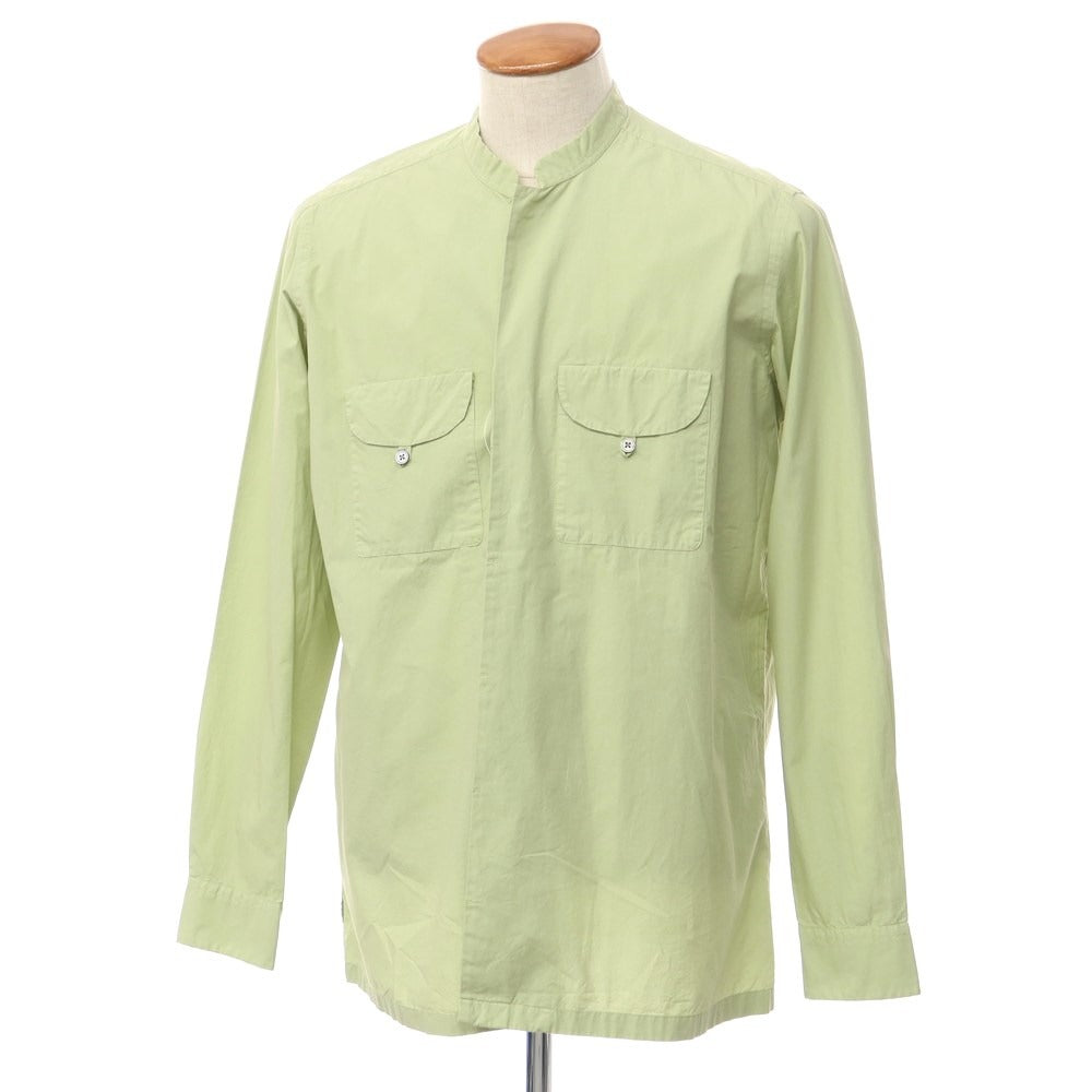 【新品】バグッタ Bagutta カジュアルシャツ
 ティーグリーン【サイズ40】【GRN】【S/S/A/W】【状態ランクN】【メンズ】
【769589】 CPD