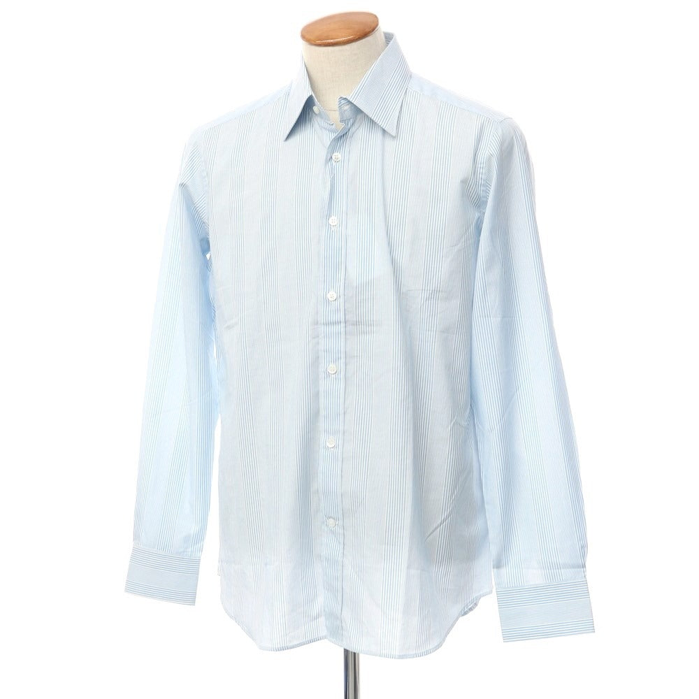 【新品】バグッタ Bagutta カジュアルシャツ
 ライトブルーxホワイト【サイズ40】【BLU】【S/S/A/W】【状態ランクN】【メンズ】
【769586】 CPD