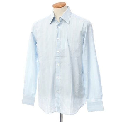 【新品】バグッタ Bagutta カジュアルシャツ
 ライトブルーxホワイト【サイズ40】【BLU】【S/S/A/W】【状態ランクN】【メンズ】
【769586】 CPD