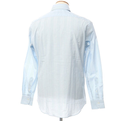 【新品】バグッタ Bagutta カジュアルシャツ
 ライトブルーxホワイト【サイズ40】【BLU】【S/S/A/W】【状態ランクN】【メンズ】
【769586】 CPD