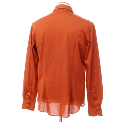 【新品】バグッタ Bagutta カジュアルシャツ
 オレンジブラウン系【サイズ40】【BRW】【S/S/A/W】【状態ランクN】【メンズ】
【769585】 CPD