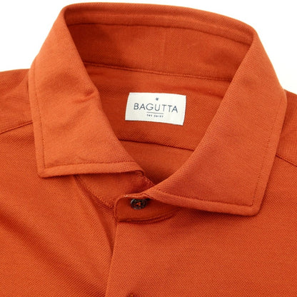 【新品】バグッタ Bagutta カジュアルシャツ
 オレンジブラウン系【サイズ40】【BRW】【S/S/A/W】【状態ランクN】【メンズ】
【769585】 CPD