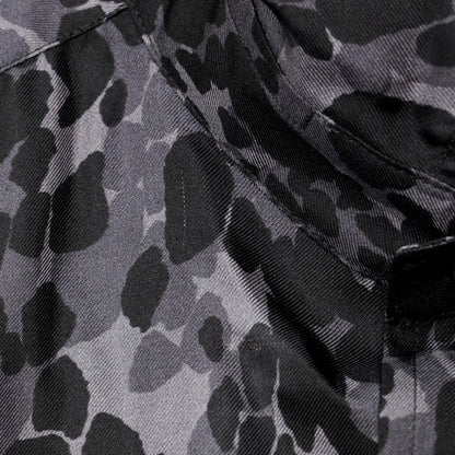 【新品アウトレット】バグッタ Bagutta カジュアルシャツ
 ブラックxグレー【サイズM】【BLK】【S/S】【状態ランクN-】【メンズ】
【769572】 CPD