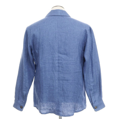 【新品】バグッタ Bagutta カジュアルシャツ
 ブルー系【サイズ50】【BLU】【S/S】【状態ランクN】【メンズ】
【769571】 CPD