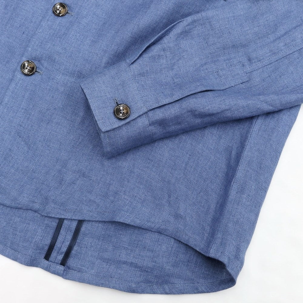 【新品】バグッタ Bagutta カジュアルシャツ
 ブルー系【サイズ50】【BLU】【S/S】【状態ランクN】【メンズ】
【769571】 CPD