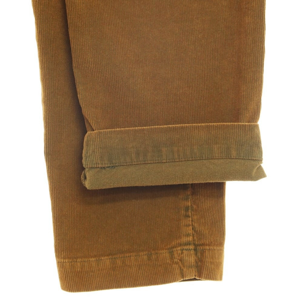 [New] PT TORINO Spark Stretch Corduroy Slacks Pants Brown [Size 48] [BRW] [A/W] [Condition Rank N] [Men&