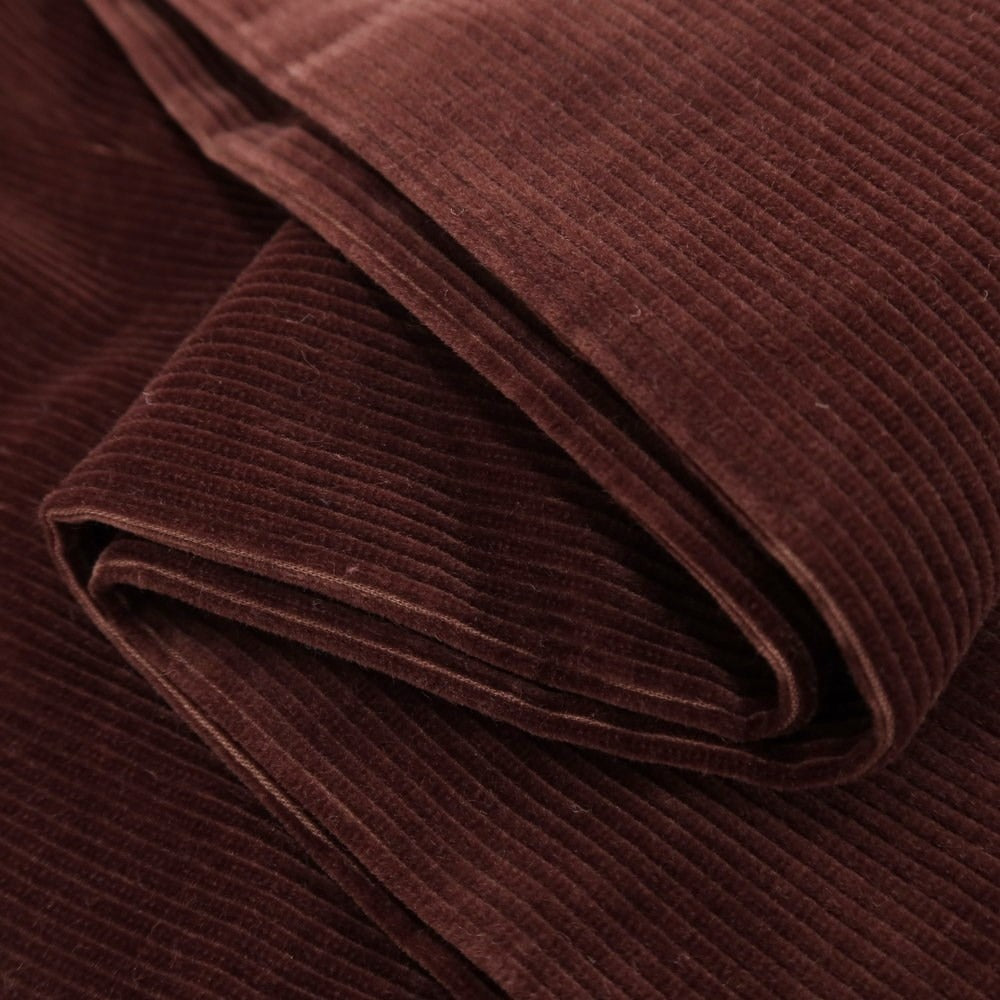 [New Outlet] PT TORINO Deluxe Comfort Fabric Stretch Corduroy Slacks Pants Bordeaux [Size 44] [RED] [A/W] [Condition Rank N-] [Men&