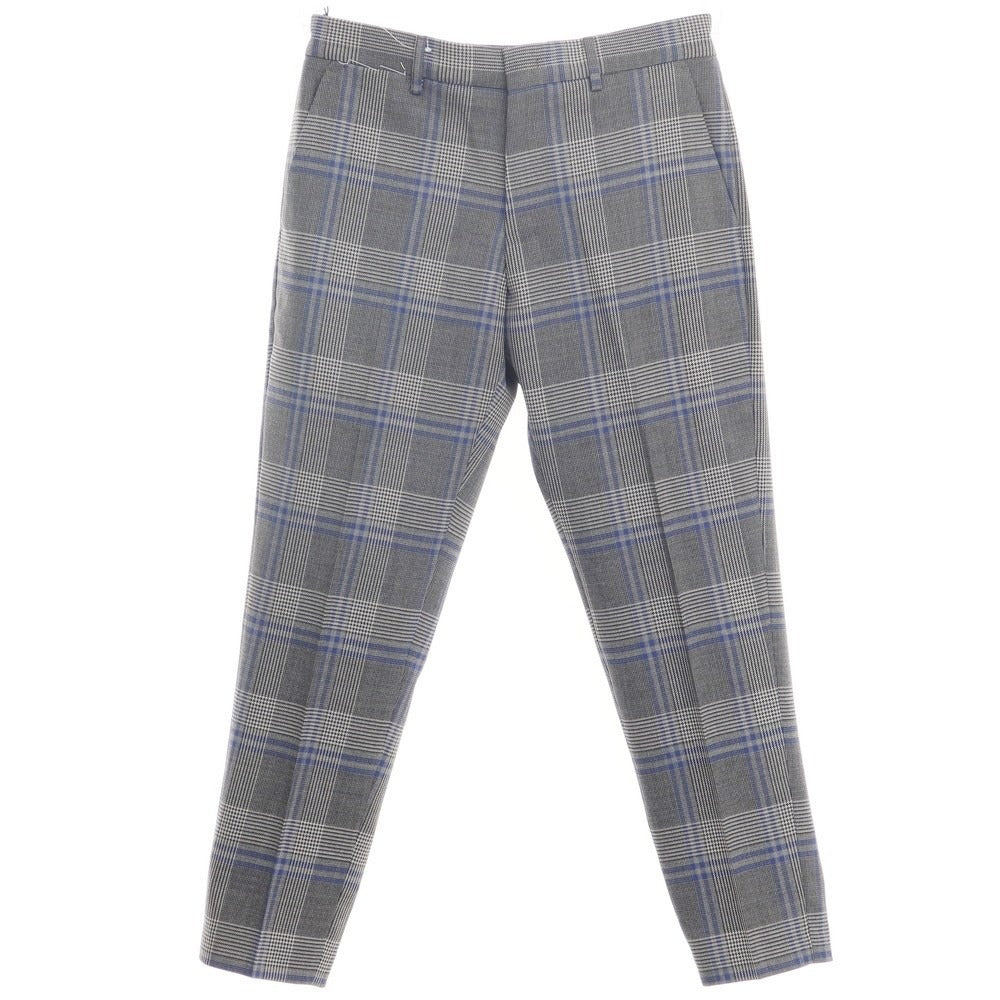 【新品】ピーティートリノ PT TORINO Organic ドレススラックスパンツ
 グレーxダークブルー【サイズ46】【GRY】【A/W】【状態ランクN】【メンズ】
【769790】 APD