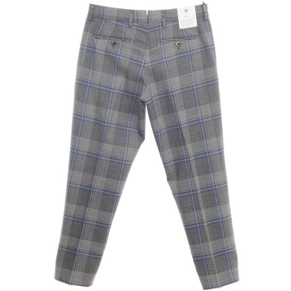 【新品】ピーティートリノ PT TORINO Organic ドレススラックスパンツ
 グレーxダークブルー【サイズ46】【GRY】【A/W】【状態ランクN】【メンズ】
【769790】 APD
