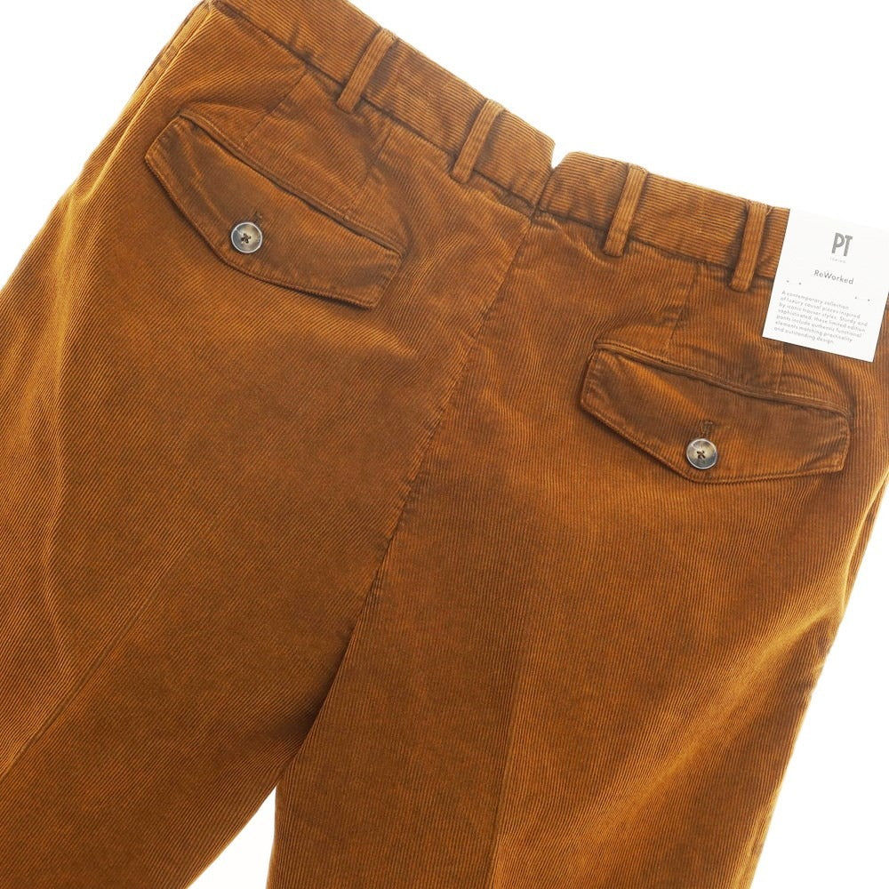 【新品】ピーティートリノ PT TORINO ReWorked コーデュロイパンツ
 ブラウン【サイズ48】【BRW】【A/W】【状態ランクN】【メンズ】
【769790】 APD