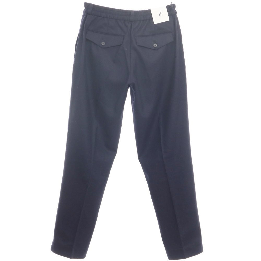 [New] PT TORINO ReWorked Wool Casual Easy Slacks Pants Navy [Size 30] [NVY] [A/W] [Condition Rank N] [Men&