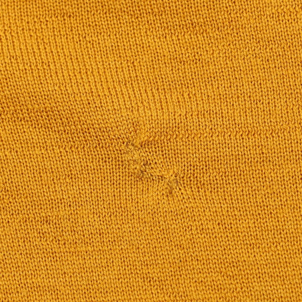 [Used] PT TORINO High gauge wool polo knit mustard color [Size 48] [YEL] [A/W] [Condition rank C] [Men&