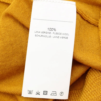 [Used] PT TORINO High gauge wool polo knit mustard color [Size 48] [YEL] [A/W] [Condition rank C] [Men&