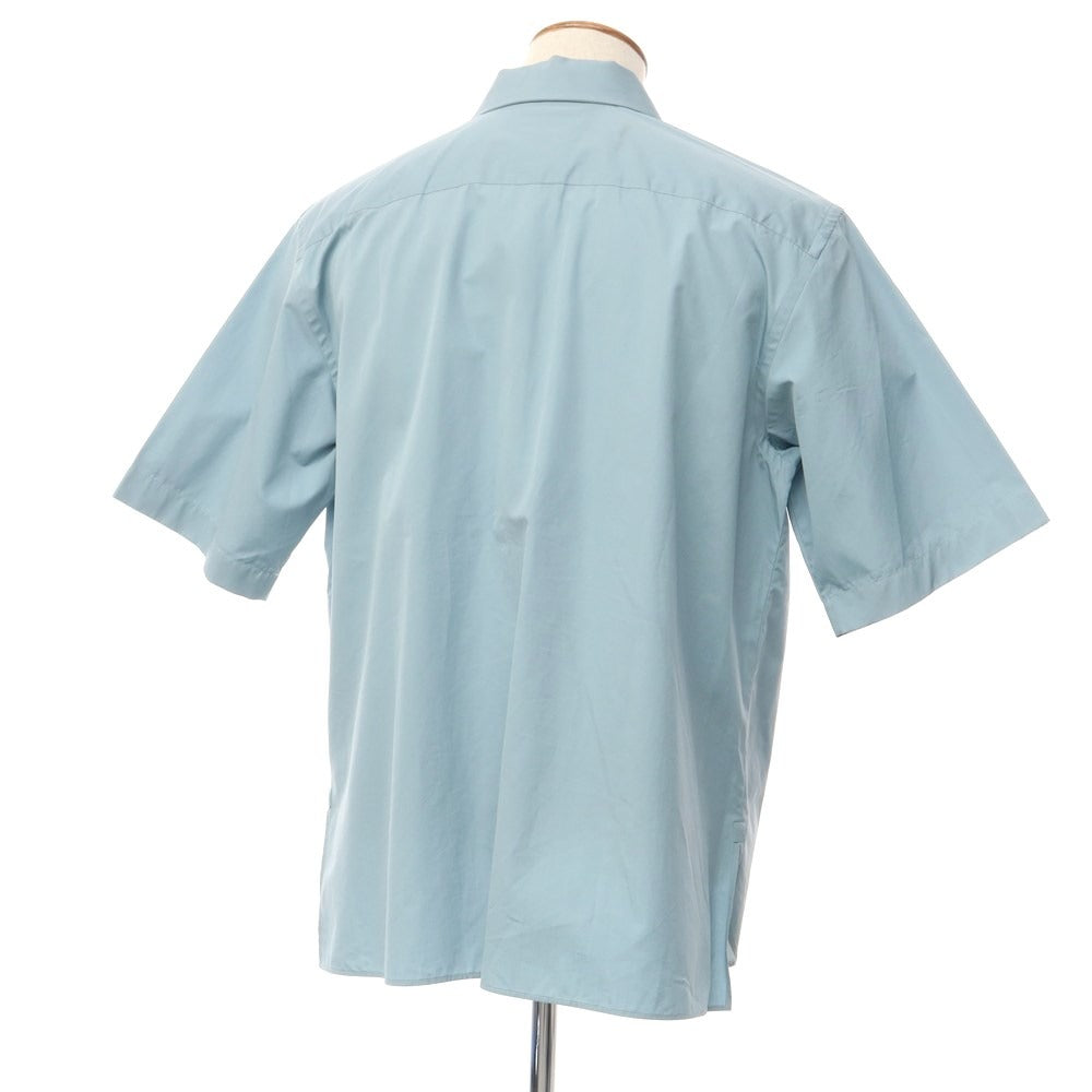 [Used] PT TORINO Cotton Wide Silhouette Short Sleeve Shirt Light Blue [Size 39] [BLU] [S/S] [Condition Rank C] [Men&