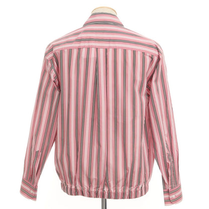 [New] PT TORINO Cotton Stripe Swing Top Blouson Pink x White x Black [Size 38] [PNK] [S/S] [Condition Rank N] [Men&