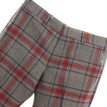 【新品】ピーティートリノ PT TORINO カジュアルスラックスパンツ
 グレーxブラウンxレッド【サイズ48】【GRY】【A/W】【状態ランクN】【メンズ】
【769780】 APD