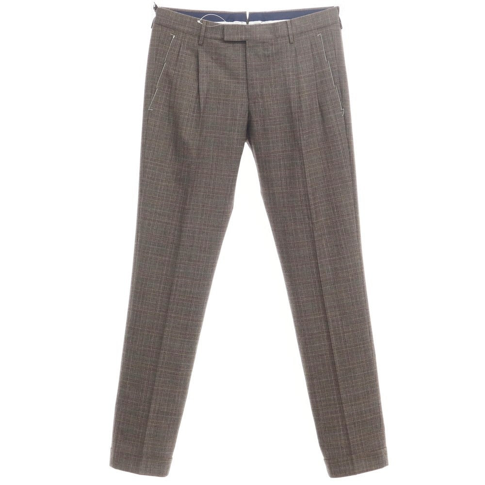 【新品】ピーティートリノ PT TORINO ドレススラックスパンツ
 ブラウン【サイズ46】【BRW】【A/W】【状態ランクN】【メンズ】
【769779】 APD
