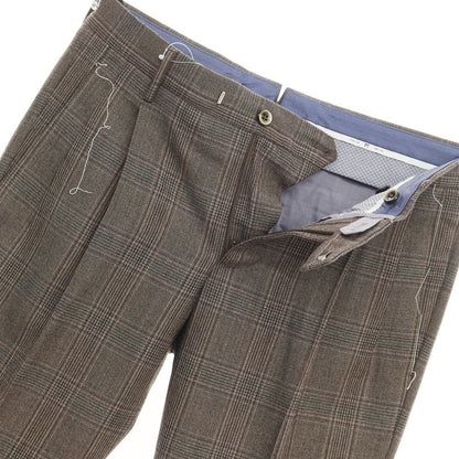 【新品】ピーティートリノ PT TORINO ドレススラックスパンツ
 ブラウン【サイズ46】【BRW】【A/W】【状態ランクN】【メンズ】
【769779】 APD