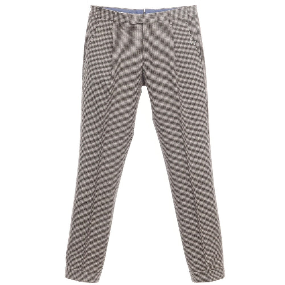 [New] PT TORINO Dress Slacks Pants
 Brown x Black [Size 48] [BRW] [A/W] [Condition Rank N] [Men&