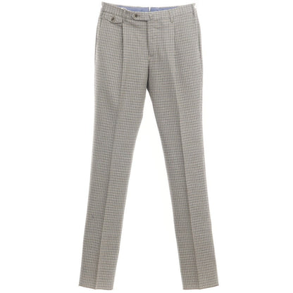 【新品】ピーティートリノ PT TORINO ドレススラックスパンツ
 グレーxブラウン【サイズ48】【GRY】【A/W】【状態ランクN】【メンズ】
【769778】 APD