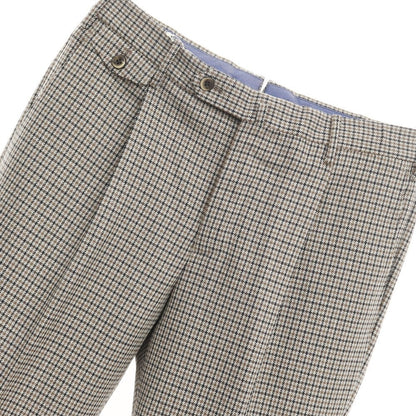 【新品】ピーティートリノ PT TORINO ドレススラックスパンツ
 グレーxブラウン【サイズ48】【GRY】【A/W】【状態ランクN】【メンズ】
【769778】 APD